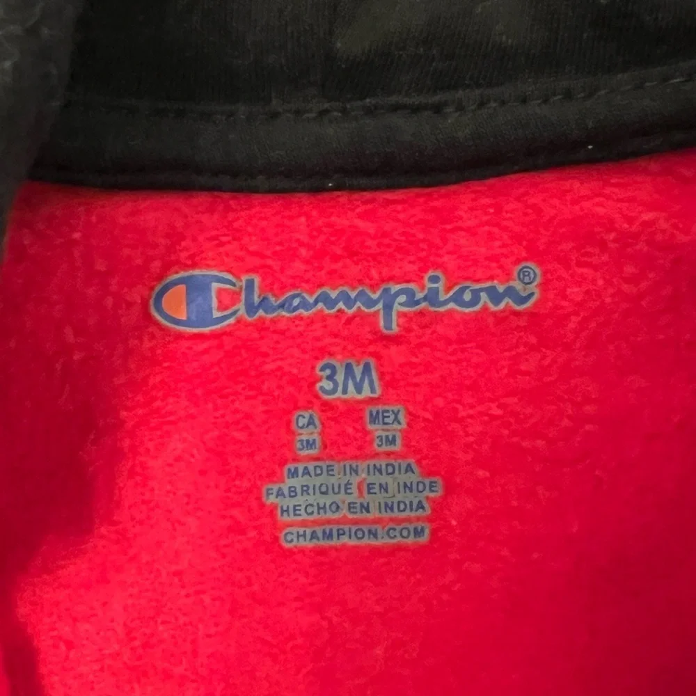 ‼️NWOT: Red & Black Champion Baby Sweat Set - 3M